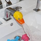 Kids Faucet Handle Extender Sink Extender for Toddler, Baby, Children Safe and Fun Hand-washing Solution - Yellow Duck by Sago Brothers (Baby Product)