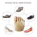 Yitoes Toe Separators, Bunionette Pads-4 Tailor's Bunion Corrector Spacers-Pain Relief for Little Toes (White)