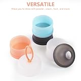 Vicloon Milk Powder Dispenser 4 Layer 120ml Each Gray Pink Blue 2Pcs view 3