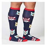 Sock it To Me Stretch-It Unisex Socks - Gato Libre,Multi-color,One Size