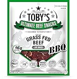 Toby's Grass Fed Beef Snacks Barbeque