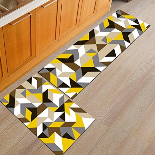 WONNA Kitchen Mat Anti-Slip Bathroom Carpet Home Entrance Hallway Doormat Wardrobe Balcony Area Rug Easy Clean Absorbent Mat