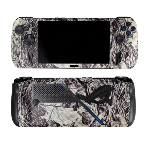 Carbon Fiber Skin Compatible with Asus ROG Ally X - Nest Sketch - Premium 3M Vi…