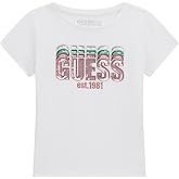 Guess Girls Eco Short Sleeve T-Shirt with Sequins