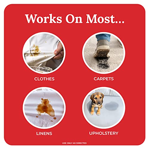 EMERGENCY STAIN Remover Spray 25 Wipes Couch Stain Remover for