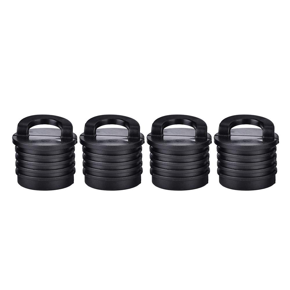 Kayak Scupper Stopper, 4 PCS Boat Canoe Drain Plugs Kayak Scupper Bungs Replacement for Kayak Canoe Marine Boat Drain Holes