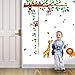 Chart Height Measurement Growth Chart Tree Monkeys and Animals Nursery Wall Decals Stickers Wall Decal Decor Sticker Removable r for Nursery Playroom Girls and Boys Children's Bedroom