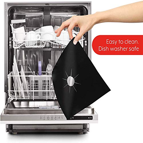 Stove Burner Covers Upgraded Reusable Double Thickness, Gas Range Stove