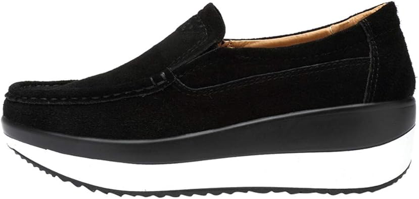 women's wedge loafers uk