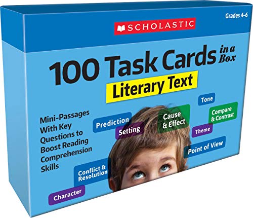 Scholastic 100 Task Cards in a Box: Literary Text - Thumbnail 5