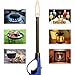 Elite Brands USA Long Reach Adjustable Flame Multi Purpose Utility Lighters, Ideal for Gas Stove Grilling Barbecues Fireplace Candle, Butane Lighters, Value Pack of 5