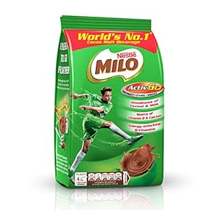 Nestlé Milo Activ-Go Powder Health Drink- (Chocolate Flavour) Pouch, 400 g