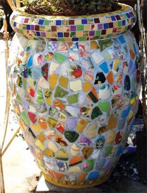 Making Mosaics with Found Objects