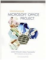 Essentials of Microsoft Office Project Cd Included. 1256671576 Book Cover