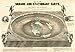1893 Map Square and Stationary Earth. Bible map of The World. That Condemn The Globe Theory of The Flying Earth and None Sustain It. Flat Earth Theory. Orlando Ferguson Reproduction. 16.5 X 24 Inches