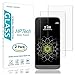 HPTech LG G5 Screen Protector - (2-Pack) Tempered Glass Screen Protector for LG G5 Bubble Free 9H Hardness with Lifetime Replacement Warranty