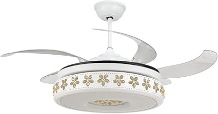 Rs Lighting 42 Inch Ceiling Fan Powerful Romantic Yellow Flower