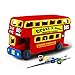 Bfun Wood 3D Vehicle Puzzles London Bus 3D Woodcraft Kit Assemble Paint DIY 3D Puzzle Toys for Kids Adults the Best Birthday Gift