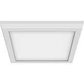 Nuvo 62/1749 Blink Pro Surface Mounted LED Downlight, 7 Inch Square, White