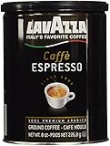 Lavazza Caffe Espresso Ground Coffee, 8-Ounce Can (Pack of 2)