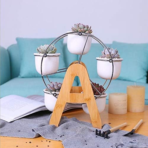 JSSFQK Sencilla Planta Moderna Maceta En Maceta Noria Soporte de ...