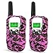 LET'S GO! DIMY 3-12 Year Old Girl Gifts, Walkie Talkies for Kids Best Outdoor Fun Toys for 3-12 Year Old Girls Boys Toys for Kids Outdoor Toys for Kids New Gifts Pink DMDJJ09