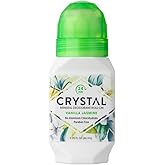 Crystal Mineral Deodorant Roll-On, Vanilla Jasmine, 2.25 oz (Pack of 4)