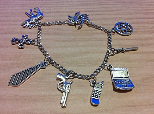 Supernatural - Sam Winchester Themed Charm Bracelet