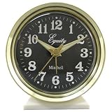 Advance Time Technology Key Wind Alarm Clock, Off-White