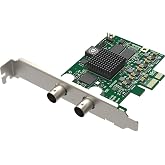 Magewell Pro Capture SDI 11050 &ndash; Single-Channel SDI PCIe Capture Card with Loop-Through for Professional HD Video Ingest for Live Streaming, Recording &amp; Production