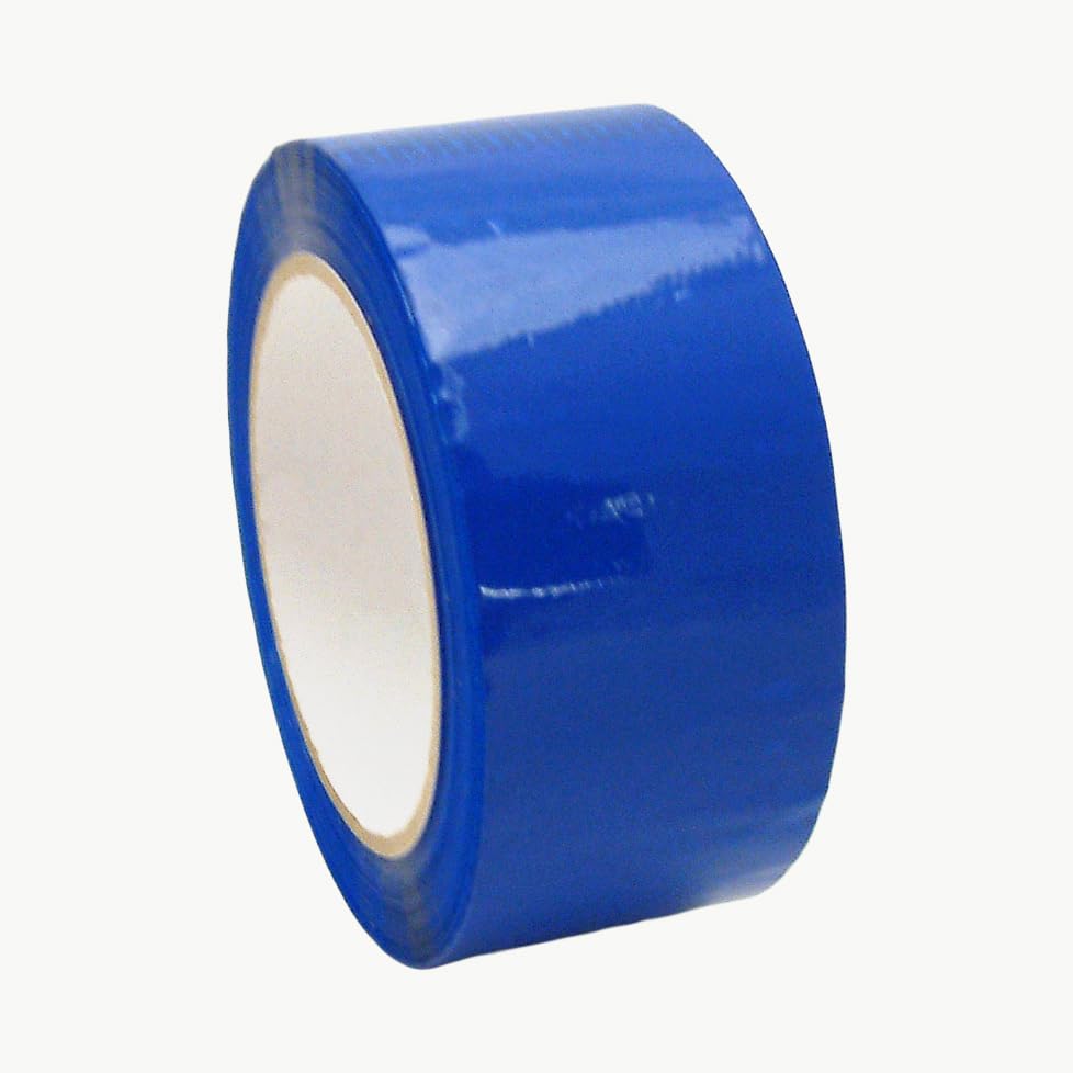 J.V. Converting JVCC Economy Grade Packaging Tape (OPP-20C), 2 in. (48mm actual) x 110 yds. (Blue)