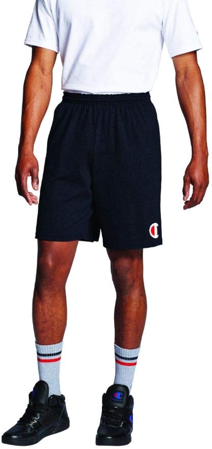champion classic jersey shorts