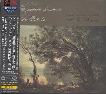 Cluytens Andre Schubert Symphony 8 Unfinished Liszt Preludes Amazon Com Music