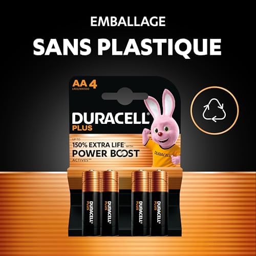 AA Plus Piles Alcalines (Lot de 20) 1.5V, LR06