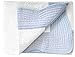 Four Seasons All Weather Cotton Quilt Blanket for Babies & Toddlers, White-Blue