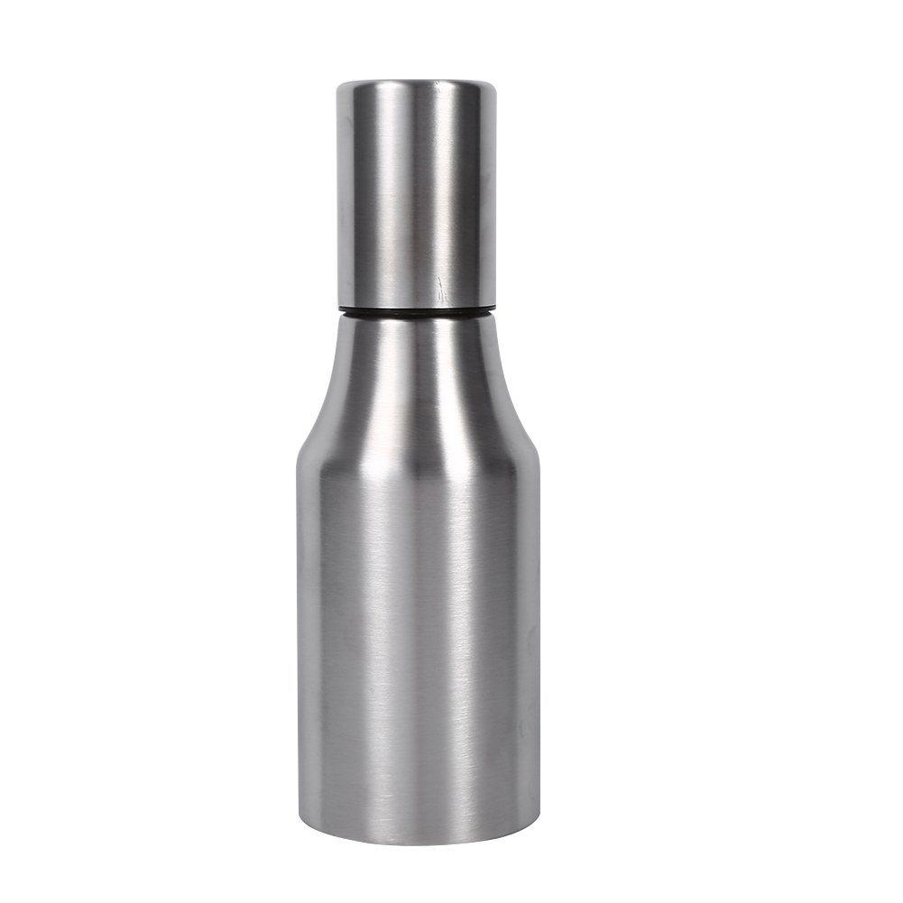 TOPINCN Stainless Steel Oil Pot Oil Vinegar Dispenser Bottle Dispenser Practical Container Pot Kitchen Supplies 500Ml(500Ml)