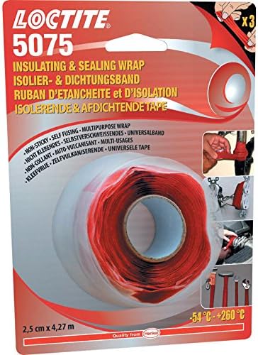 Loctite SG250.05 Silicone Self-Caking Tape, Red