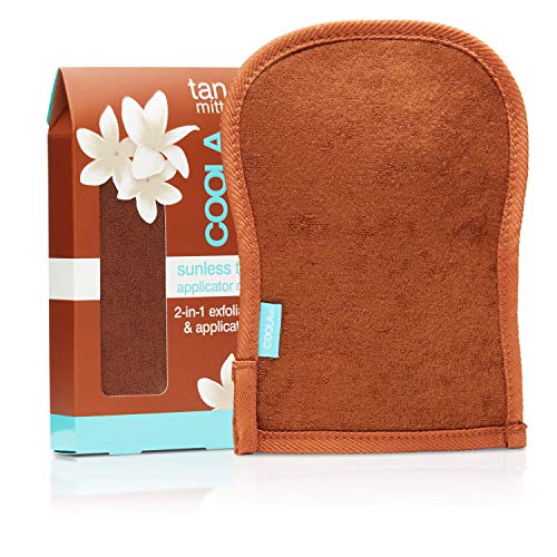 COOLA Sunless Tan Applicator & Exfoliator Mitt | 2-In-1 Mitt