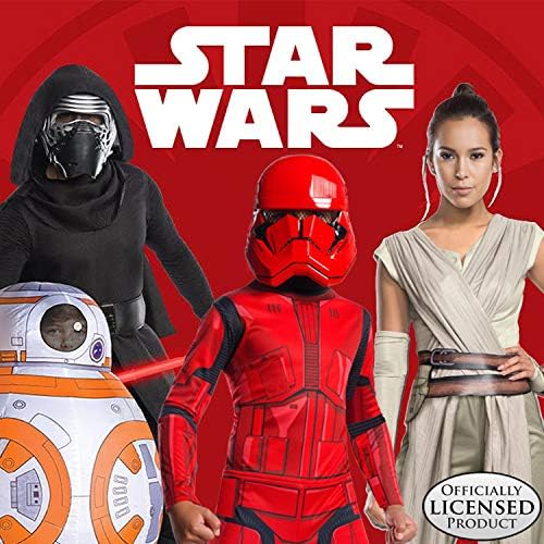 Rubies Official Disney Star Wars Ep 9, Red Stormtrooper Half Face Mask, Childs One Size Halloween, Mulitcolour - Image 5