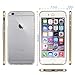 iPhone 6s plus case,iPhone 6 plus case,by Ailun,Shock-Absorption Bumper,TPU case,ANTI-Scratch reinforced PC Frame clear Back cover,ECO-Friendly Packaging[Gold]