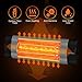 VIVREAL Electric Patio Heater, 1500W Infrared Heater/Garage Heater with 1-Sec Heat-Up, Indoor/Outdoor Wall Heater with 3 Temperature Mode, Space Heater Ideal for 190 Sq.Ft Workshop Room or Office