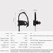 Bluetooth Headphones,V4.1 Wireless In-Ear Sports Earbuds Sweatproof Earphones Noise Cancelling Headsets with Mic. (Black)