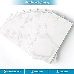 BeNice Peel and Stick Backsplash Large Bathroom