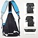 OutdoorMaster Sling Bag, Hiking Daypack, Crossbody Shoulder Chest Urban Outdoor Travel Backpack for Women & Men