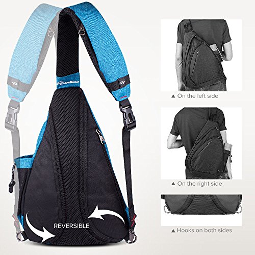 4 OutdoorMaster+Sling+Bag+Crossbody+Backpack
