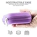 Aroma Outfitters Essential Oil Carrying Case. Premium Storage Protection & Organizer for Roller Bottles. Carry Case Protects up to 10 Roller Balls and Sample Drams - Perfect for Travel (Purple)