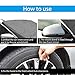 MITALOO Windshield Snow Cover Ice Removal Wiper Visor Protector Auto Sun Shade for Cars Trucks Vans and SUVs Stop Scraping Fits Most Car, SUV, Truck, Van or Automobile with 83