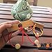 Two Lovers String Rope Ring Puzzle - Wood IQ Brain Teaser Mind Game
