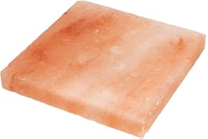 Himalayan Pink Salt Cooking Plate by Pride of India – 4 x 4 x 1” – Serving Plate for Cutting/Grilling – 100% Naturally Occurr