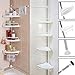 New Bathroom Bathtub Shower Caddy Holder Corner Rack Shelf Organizer Accessory
